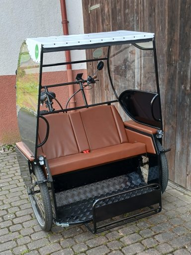 Ansicht Rikscha von vorne